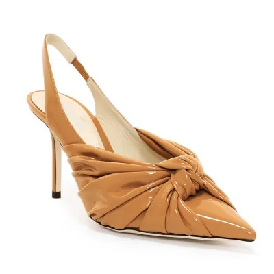 Newest Style Women Patent Leather Bowtie Embellished Sandals Summer Pointed Toe Back Strap High Thin Heel Banquet Shoes
Newest Style Women Patent Leather Bowtie Embellished Sandals Summer Pointed Toe Back Strap High Thin Heel Banquet Shoes