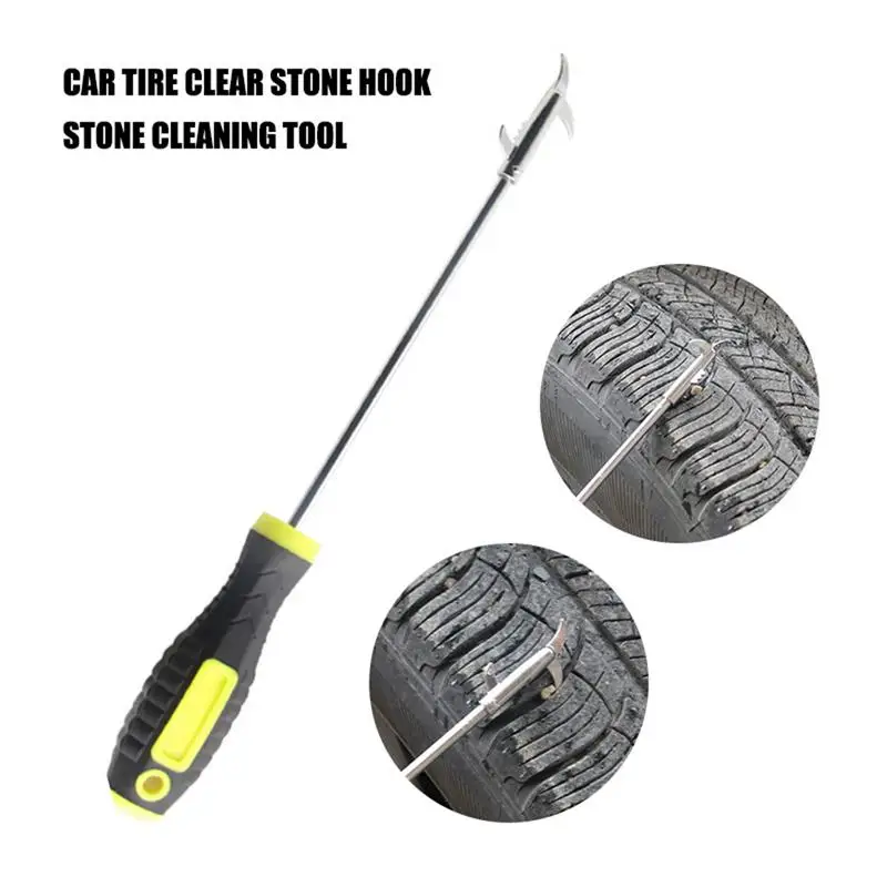 Car Tire Clear Stone Hook Stone Cleaning Tool Remove Small Stone Multi - Function Device Provocative Pick - Up Hook Tire
Car Tire Clear Stone Hook Stone Cleaning Tool Remove Small Stone Multi - Function Device Provocative Pick - Up Hook Tire