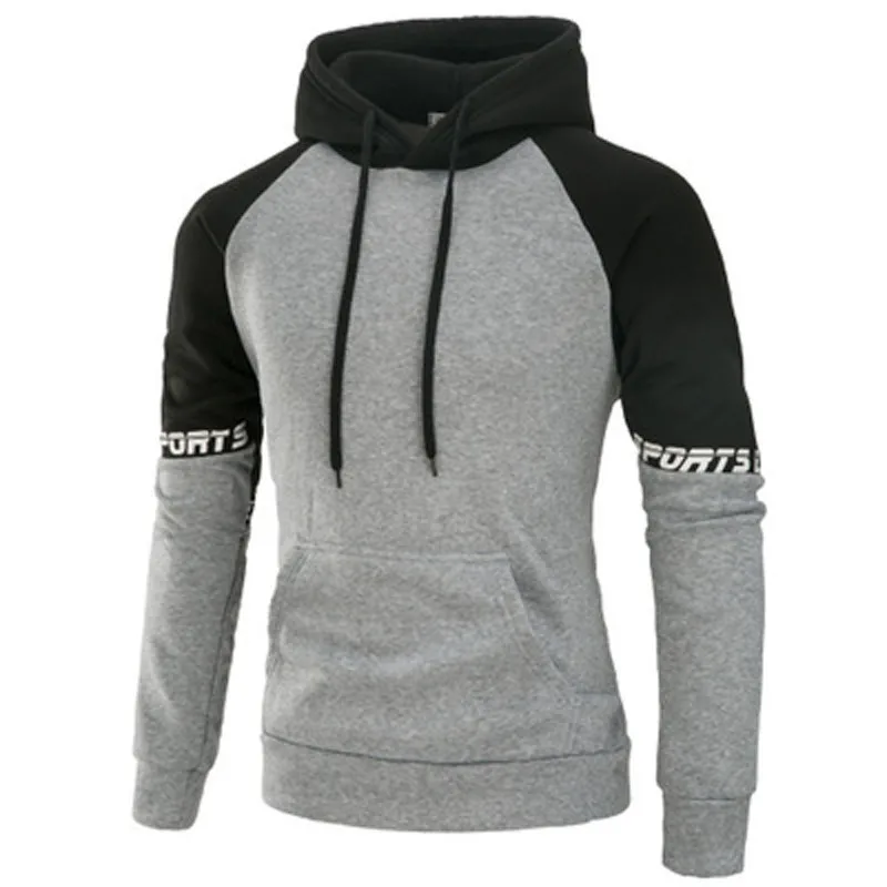 New Men's Hoodies Hooded Spring Cotton Patchwork Pullover Long Sleeve Top Slim Black Sweatshirt Warm Youth Gym Clothing Casual
New Men's Hoodies Hooded Spring Cotton Patchwork Pullover Long Sleeve Top Slim Black Sweatshirt Warm Youth Gym Clothing Casual