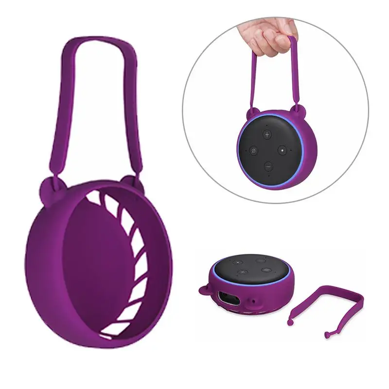 Portable Protection Holder For Echo Dot3 Wall Mount Anti-scratch Case Silicone Protective Cover
Portable Protection Holder For Echo Dot3 Wall Mount Anti-scratch Case Silicone Protective Cover
