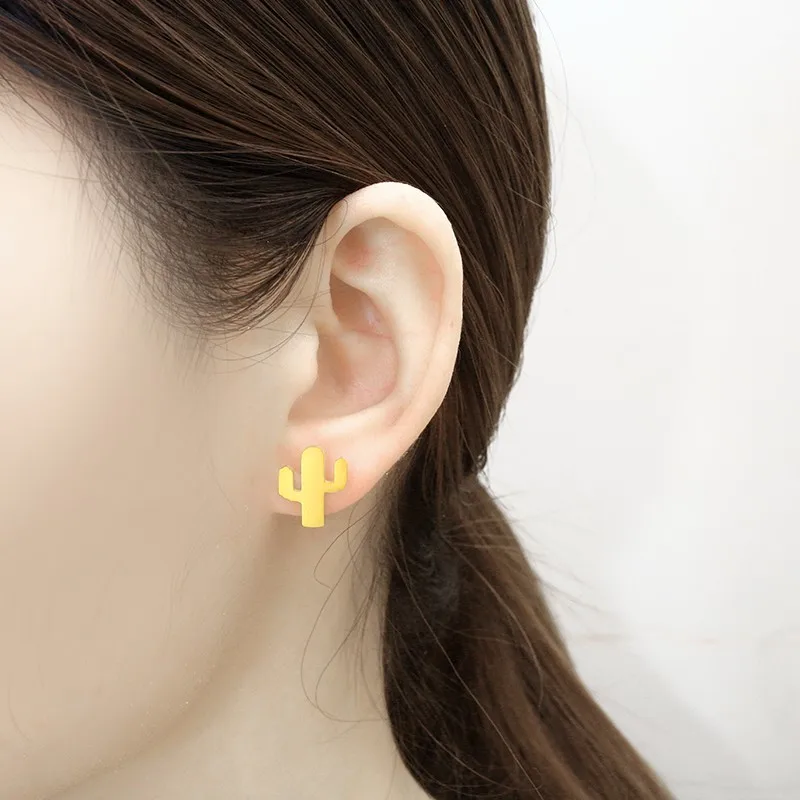 RIR Stainless Steel Statement Tyrannosaurus Rex Gold Dragon Stud Earrings Dinosaur Desert Cactus Plant Jewelry For Women
RIR Stainless Steel Statement Tyrannosaurus Rex Gold Dragon Stud Earrings Dinosaur Desert Cactus Plant Jewelry For Women