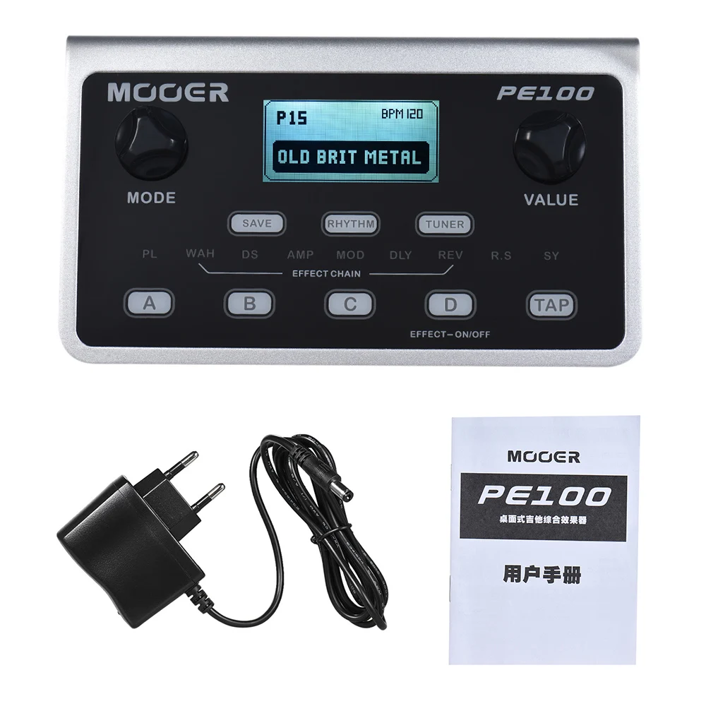 MOOER Guitar Effect Pedal Multi-effects Processor Guitar Pedal 39 Effects 40 Drum Patterns 10 Metronomes Tap Tempo
MOOER Guitar Effect Pedal Multi-effects Processor Guitar Pedal 39 Effects 40 Drum Patterns 10 Metronomes Tap Tempo