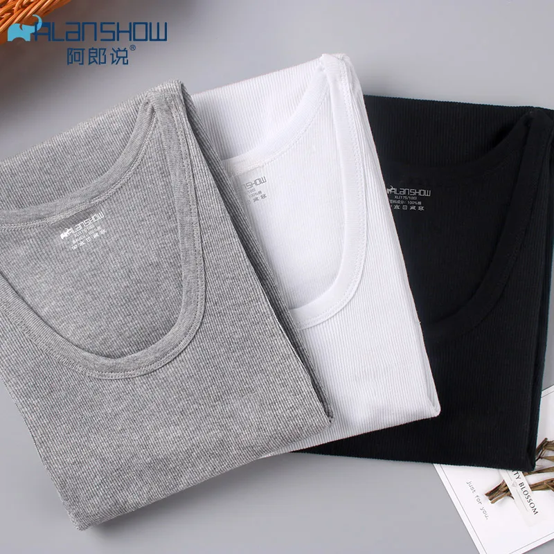 ALSHOW Best Sellers Stretchy Men Vest Pure Cotton Breathable Round Neckline Vest for Men coarse-pitch thread
ALSHOW Best Sellers Stretchy Men Vest Pure Cotton Breathable Round Neckline Vest for Men coarse-pitch thread