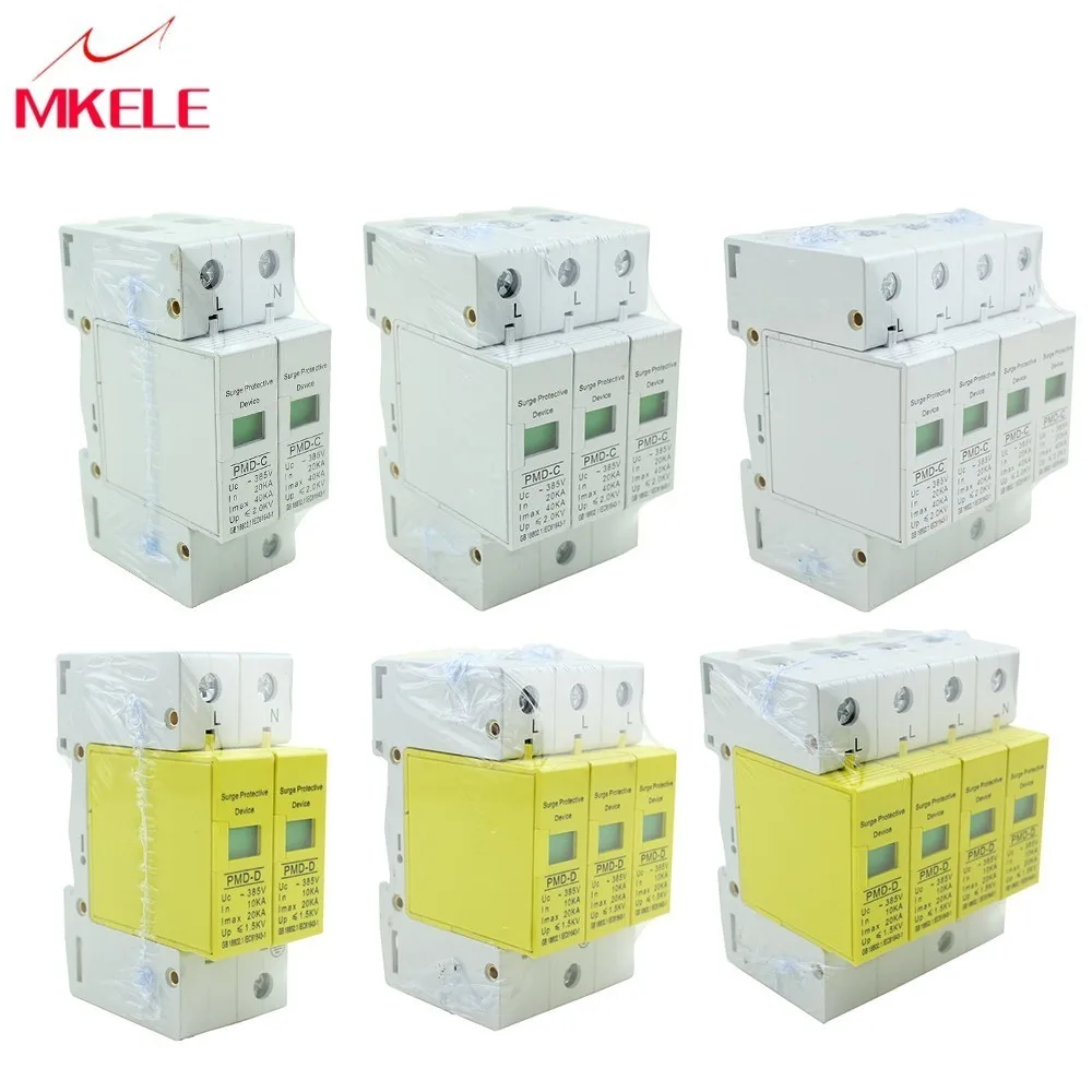 Circuit Breakers House SPD 2P/3P/4P 10KA~100KA~385VAC Surge Protector Protective Low-voltage Arrester Device
Circuit Breakers House SPD 2P/3P/4P 10KA~100KA~385VAC Surge Protector Protective Low-voltage Arrester Device