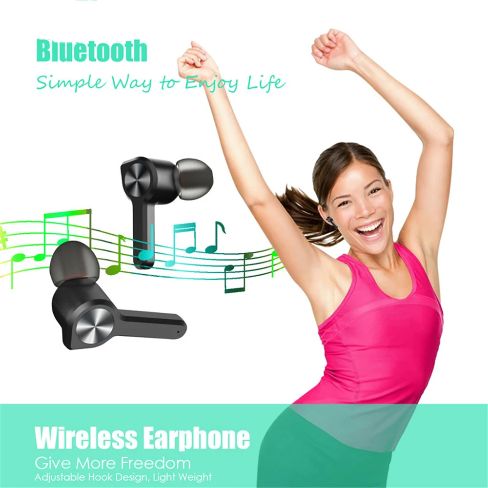 GW15 настоящие беспроводные наушники Bluetooth 5 0 TWS часов музыка время мини спортивные
