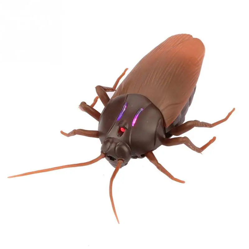 New Electronic Infrared Remote Control Mock Fake Cockroache Toy Animal Prank Insects Joke Scary Funny Trick Bugs for Kids Gifts
New Electronic Infrared Remote Control Mock Fake Cockroache Toy Animal Prank Insects Joke Scary Funny Trick Bugs for Kids Gifts
