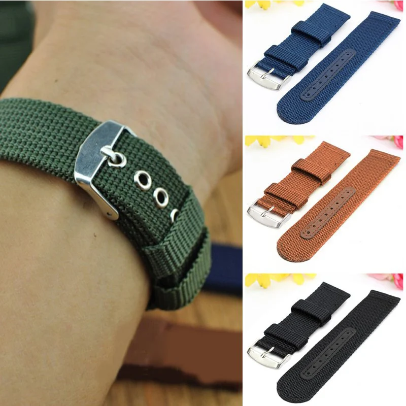 Nylon Mesh Watchbands Fashion Black Brown 20mm 22mm 24mm Womens Mens Sport Watch Band Strap Stainless Steel Buckle Accessories
Nylon Mesh Watchbands Fashion Black Brown 20mm 22mm 24mm Womens Mens Sport Watch Band Strap Stainless Steel Buckle Accessories