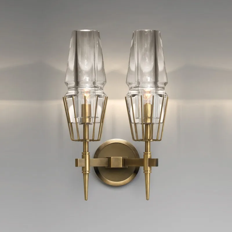 Modern Retro Led Wall Lamp European Gold Glass Wall Light Bedroom Reading Lamps Corridor Stairs Light Home Decoration Luminaire
Modern Retro Led Wall Lamp European Gold Glass Wall Light Bedroom Reading Lamps Corridor Stairs Light Home Decoration Luminaire