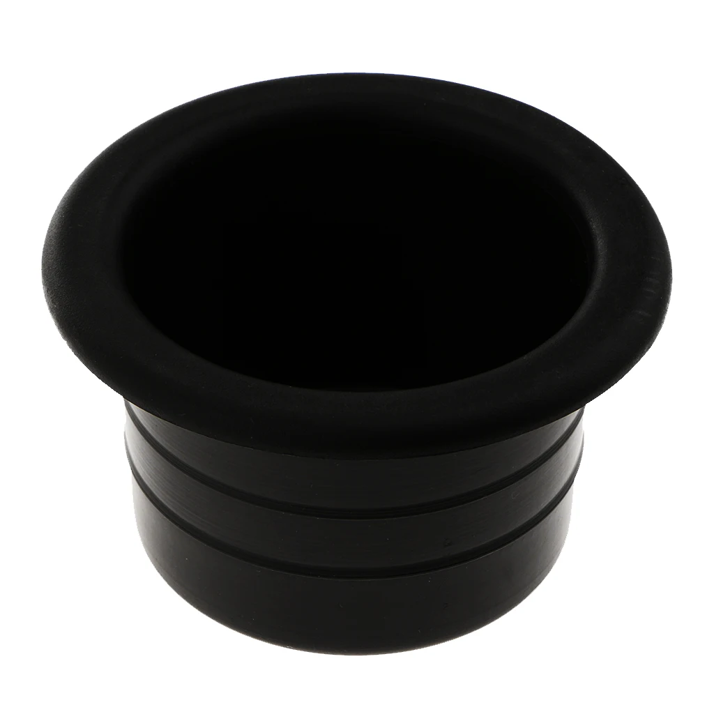 Универсальный черный пластиковый стаканчик для напитков 100 мм диаметр лодки