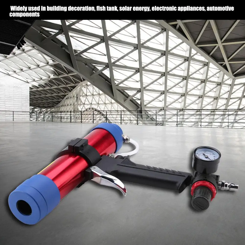 310ML Glass Glue Sealant Gun Pneumatic Glass Glue Sealant Gun Cartridge Gun Paint & Decorating Tool Hot Glue
310ML Glass Glue Sealant Gun Pneumatic Glass Glue Sealant Gun Cartridge Gun Paint & Decorating Tool Hot Glue