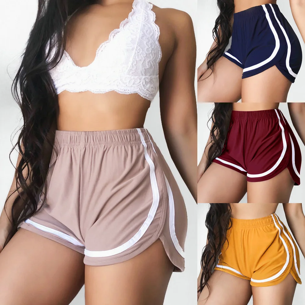 Women Summer Shorts Elastic Waist Stripe Casual Beach Mini Shorts Gym Workout Slim Fit Short Trousers For Women
Women Summer Shorts Elastic Waist Stripe Casual Beach Mini Shorts Gym Workout Slim Fit Short Trousers For Women