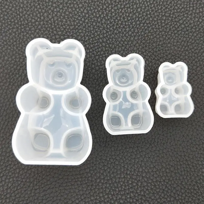 DIY Crystal Epoxy Resin Silicone Mould Mirror Sitting Bear Cubs Shaped Decoration Cake Or Desktop Decoration
DIY Crystal Epoxy Resin Silicone Mould Mirror Sitting Bear Cubs Shaped Decoration Cake Or Desktop Decoration