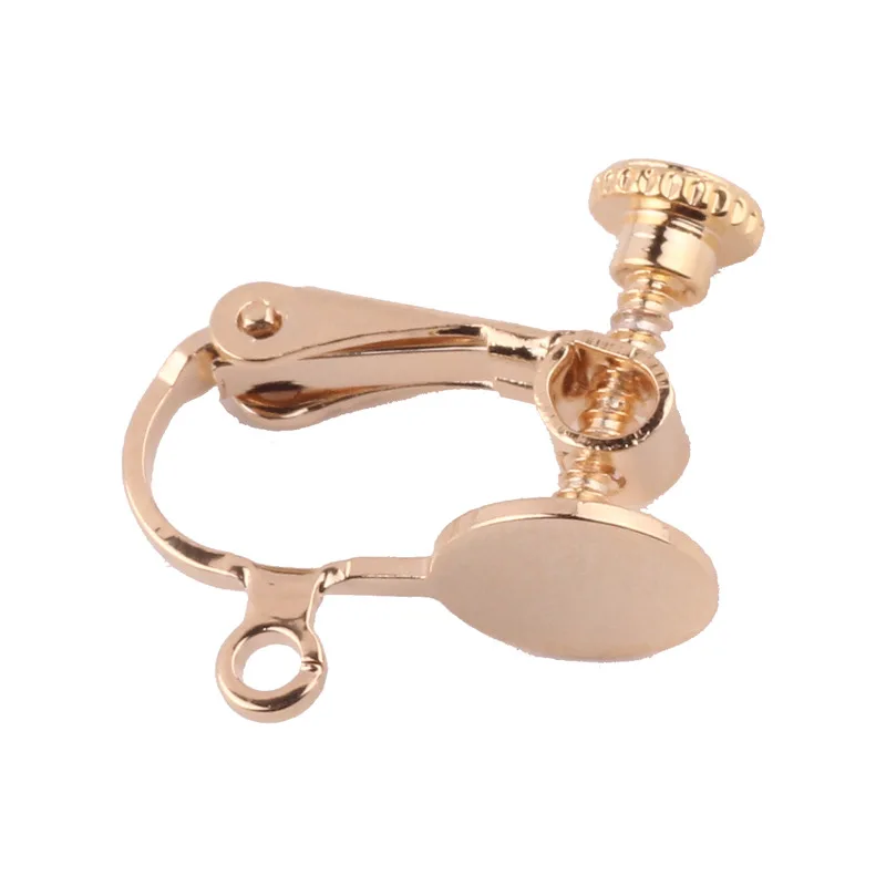 DIY Jewelry Accessories Real Gold Plating Color Screw Clip-on Earrings Clasps Hooks Findings
DIY Jewelry Accessories Real Gold Plating Color Screw Clip-on Earrings Clasps Hooks Findings