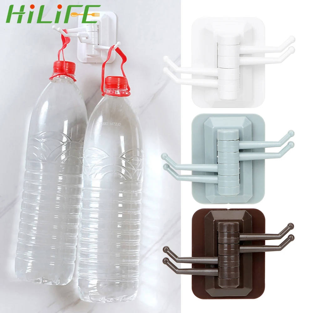 Многофункциональные самоклеящиеся крючки HILIFE, вращающиеся на 180 градусов, крепкая настенная вешалка для кухни и ванной комнаты
Многофункциональные самоклеящиеся крючки HILIFE, вращающиеся на 180 градусов, крепкая настенная вешалка для кухни и ванной комнаты