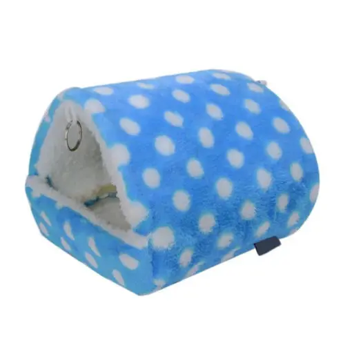 Мини-гамак для кошек Ploka Dot мягкая клетка домашних животных хомяка крысы | Дом и