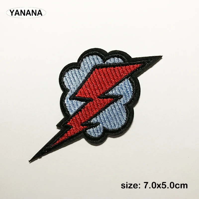Lightning Icon Patch Embroidered Badges Hippie Iron On Patches For Clothes Stickers Badge
Lightning Icon Patch Embroidered Badges Hippie Iron On Patches For Clothes Stickers Badge