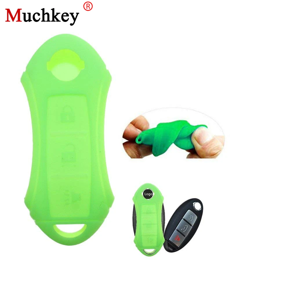 Silicone Car Key Cover For Nissan Qashqai NV200 Note Juke X-Trail Remote Key Case Flip Protection Car-Styling 3 Buttons 1pc
Silicone Car Key Cover For Nissan Qashqai NV200 Note Juke X-Trail Remote Key Case Flip Protection Car-Styling 3 Buttons 1pc