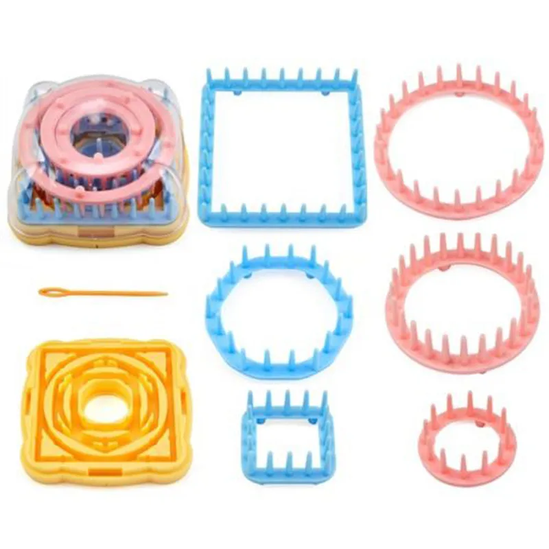 Hand Knitting Tools Flower Fork Knitted Device Knitting Loom Knit Daisy Flower Pattern Maker Weave Set Home DIY Craft Tool
Hand Knitting Tools Flower Fork Knitted Device Knitting Loom Knit Daisy Flower Pattern Maker Weave Set Home DIY Craft Tool