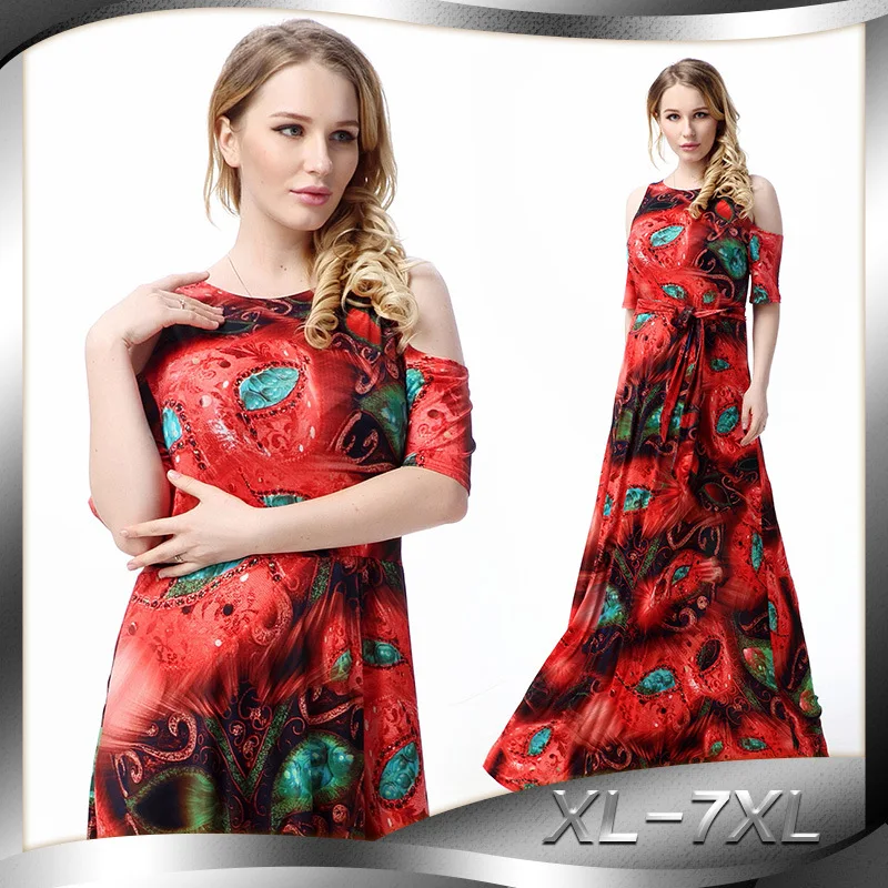 A-Line elegant strapless print beach dress large size ice silk long maxi dress women summer dress plus size 5XL 6XL 7XL clothing
A-Line elegant strapless print beach dress large size ice silk long maxi dress women summer dress plus size 5XL 6XL 7XL clothing