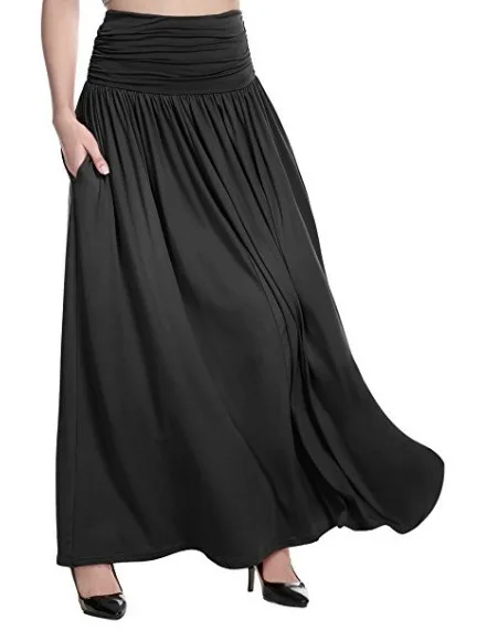 2019 Skirts Color Pocket Skirt Summer Solid Skirts Slim Skirts Women Pleated Loose Robe
2019 Skirts Color Pocket Skirt Summer Solid Skirts Slim Skirts Women Pleated Loose Robe