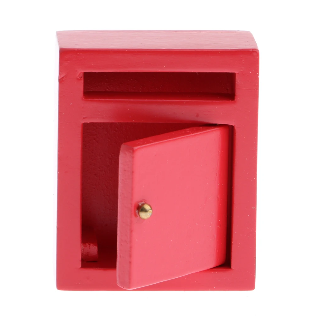 1/12 Dollhouse Miniature Furniture Red Wooden Mailbox Porch Decoration Kids Pretend Play Toys
1/12 Dollhouse Miniature Furniture Red Wooden Mailbox Porch Decoration Kids Pretend Play Toys