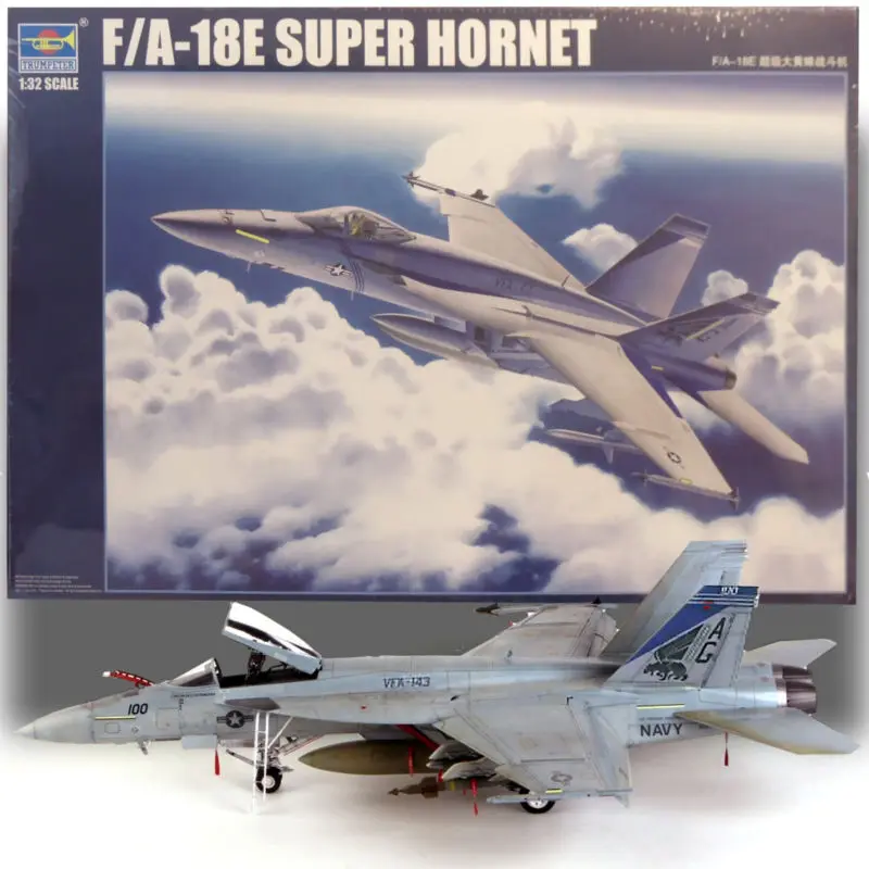Модель самолета Trumpeter 03204 модель стрельбы суперзвезда 1/32|Наборы для сборки