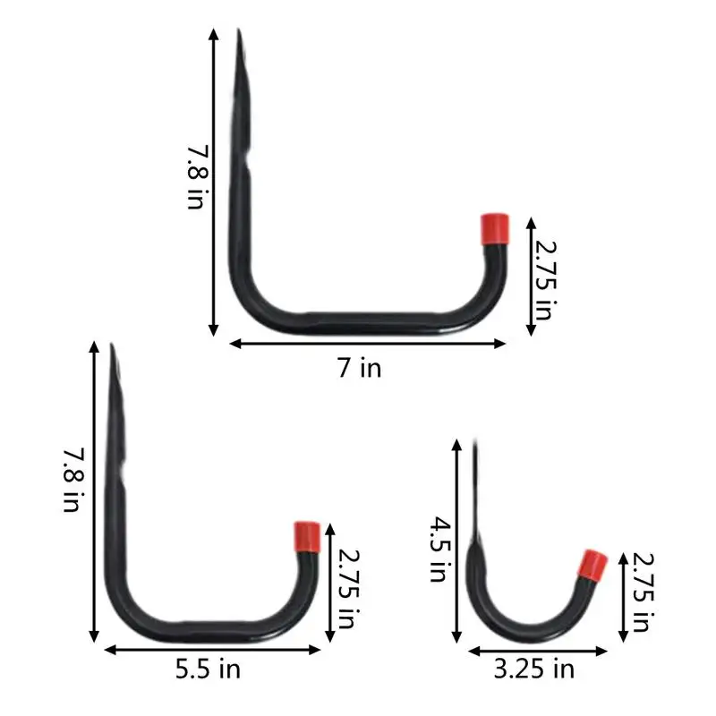 Wholesale 6PCS/Pack Garden Garage Hook Garden Tied Tool Iron Pipe Heavy Hook Home House Hanging Supplies High Quality
Wholesale 6PCS/Pack Garden Garage Hook Garden Tied Tool Iron Pipe Heavy Hook Home House Hanging Supplies High Quality