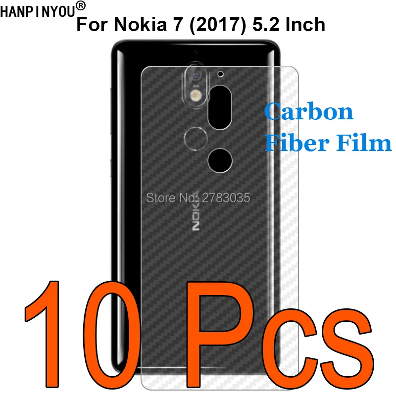 10 Pcs/Lot For Nokia 7 (2017) 5.2" Durable 3D Anti-fingerprint Transparent Carbon Fiber Back Film Screen Protector
10 Pcs/Lot For Nokia 7 (2017) 5.2" Durable 3D Anti-fingerprint Transparent Carbon Fiber Back Film Screen Protector