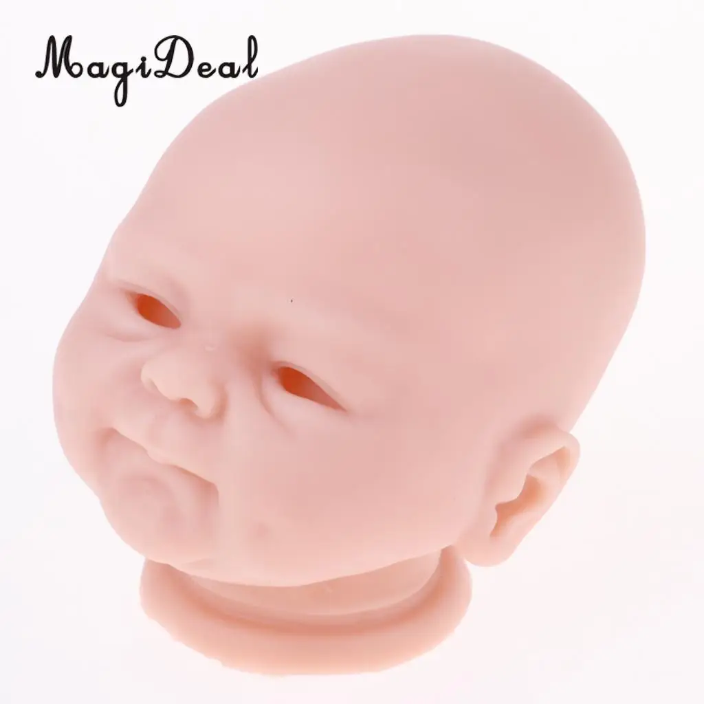 Handmade DIY 18inch Reborn Kits Silicone Head Full Limb Mold Awake Baby Doll Unpainted Mold Making Different Appearance
Handmade DIY 18inch Reborn Kits Silicone Head Full Limb Mold Awake Baby Doll Unpainted Mold Making Different Appearance