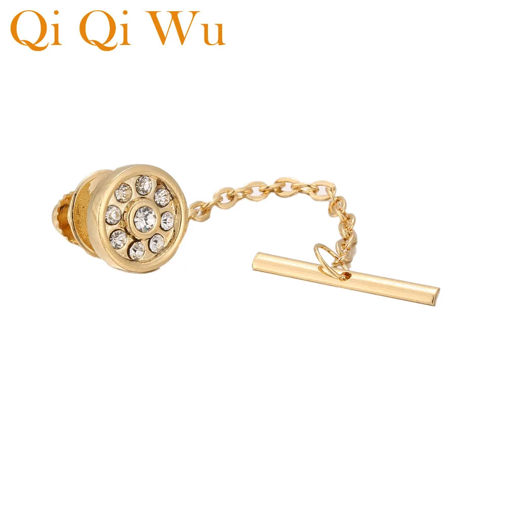 New Golden Round Matte Locking Tie Tack with Chain for Shirt Jewelry Guard Backs Clutch for Clothing Mens Gifts Tie Tack Pins
New Golden Round Matte Locking Tie Tack with Chain for Shirt Jewelry Guard Backs Clutch for Clothing Mens Gifts Tie Tack Pins