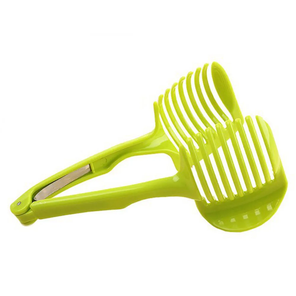 1pc Tomato Slicer Fruits Cutter Stand Utensilios De Cozinha Assistant Lounged Tomato Lemon Shreadders Slicer Random Color D3
1pc Tomato Slicer Fruits Cutter Stand Utensilios De Cozinha Assistant Lounged Tomato Lemon Shreadders Slicer Random Color D3