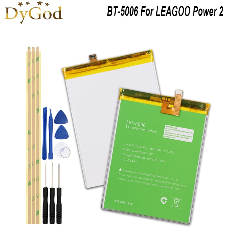 3200mAh батарея для LEAGOO Power 2 высокое качество Мобильный телефон запасная батарея BT-5006 для LEAGOO Power 2 с набором инструментов
3200mAh батарея для LEAGOO Power 2 высокое качество Мобильный телефон запасная батарея BT-5006 для LEAGOO Power 2 с набором инструментов