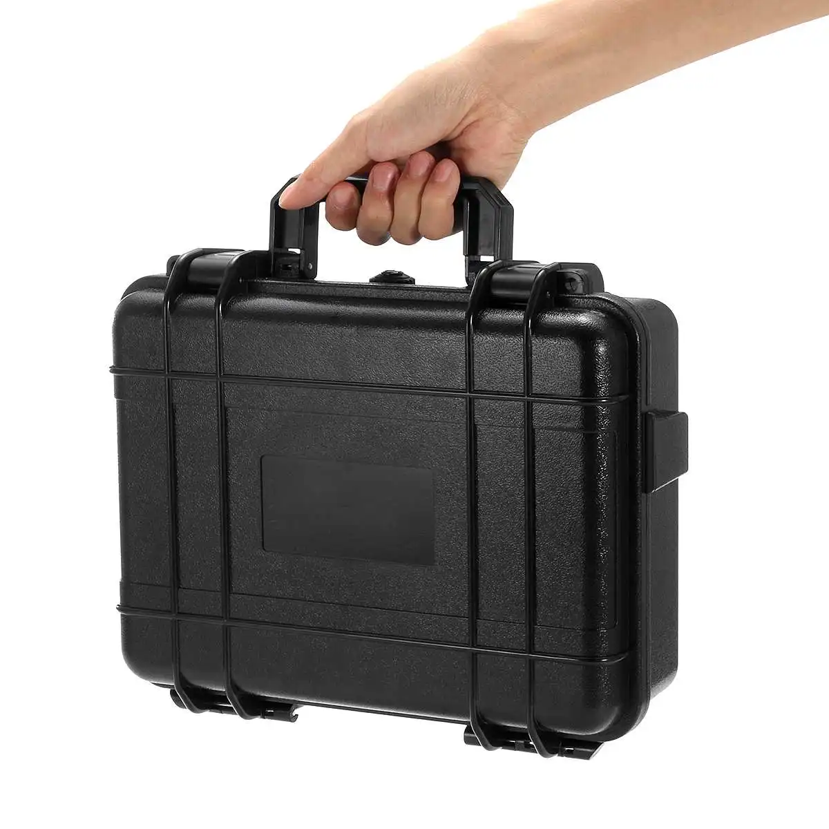 3 Sizes Waterproof Hard Carry Tool Case Plastic Toolbox Equipment Protective Storage Box Organizer Portable Container Black
3 Sizes Waterproof Hard Carry Tool Case Plastic Toolbox Equipment Protective Storage Box Organizer Portable Container Black