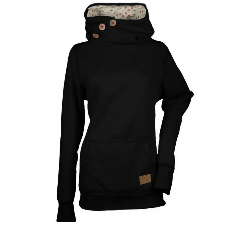 MeiHuiDa 2018 New Style Fashion Women Hoodies Long Sleeve Pullover Thermal With Hat Button Jumper Tops
MeiHuiDa 2018 New Style Fashion Women Hoodies Long Sleeve Pullover Thermal With Hat Button Jumper Tops