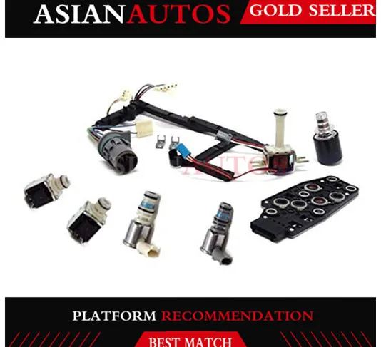 4L60E 4L65E Transmission Master Solenoid Kit EPC Shift TCC 3-2 PWM 1993-02
4L60E 4L65E Transmission Master Solenoid Kit EPC Shift TCC 3-2 PWM 1993-02
