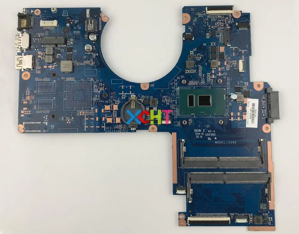 901574-601 901574-001 DAG34AMB6D0 w i5-7200U CPU for HP Pavilion Notebook 15-au Series 15T-AU100 PC Motherboard Tested
901574-601 901574-001 DAG34AMB6D0 w i5-7200U CPU for HP Pavilion Notebook 15-au Series 15T-AU100 PC Motherboard Tested
