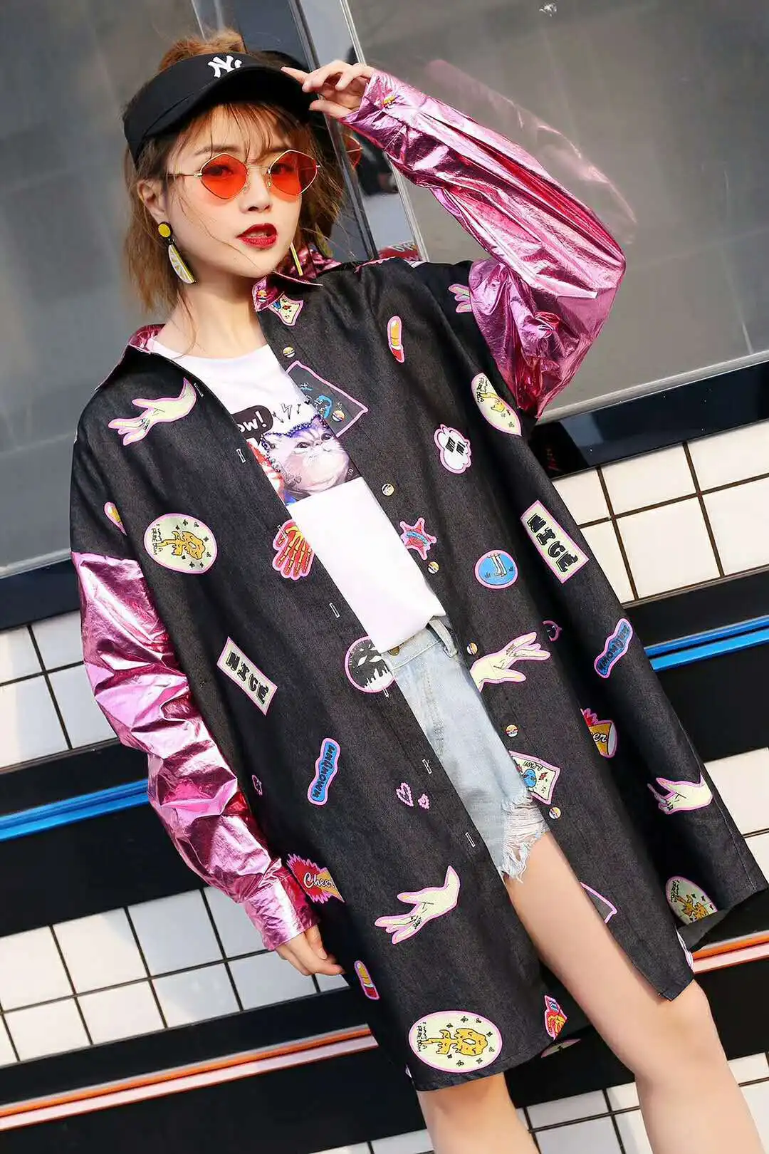 Design sense niche plaid shirt female new spring loose foreign shirt very fairy heart shirt fashion large size long shirt
Design sense niche plaid shirt female new spring loose foreign shirt very fairy heart shirt fashion large size long shirt