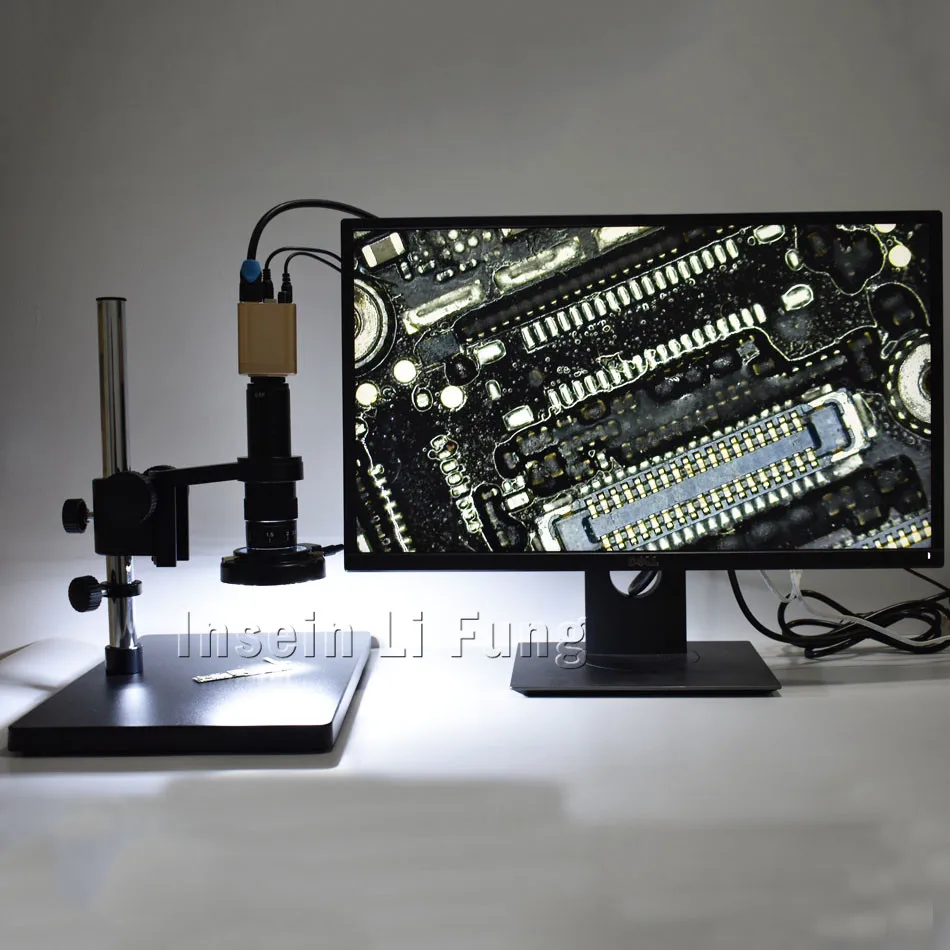 Цифровой видеомикроскоп HD 1080P HDMI VGA USB с увеличением 10X-180X объективом C-mount + светодиодсветодиодный источником светильник + большим кронштейно...
Цифровой видеомикроскоп HD 1080P HDMI VGA USB с увеличением 10X-180X объективом C-mount + светодиодсветодиодный источником светильник + большим кронштейно...