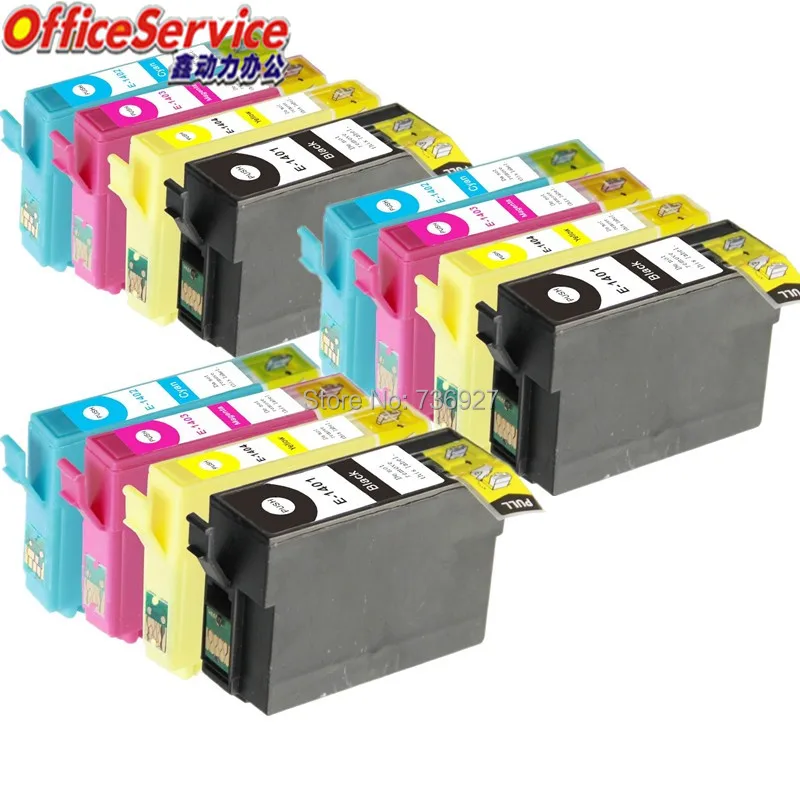 Compatible Ink Cartridge T1401 T1402 T1403 T1404 For Epson WF-7010 WF-7510 WF-7520 WF-3520 WF-3530 WF-3540 TX620 printer
Compatible Ink Cartridge T1401 T1402 T1403 T1404 For Epson WF-7010 WF-7510 WF-7520 WF-3520 WF-3530 WF-3540 TX620 printer