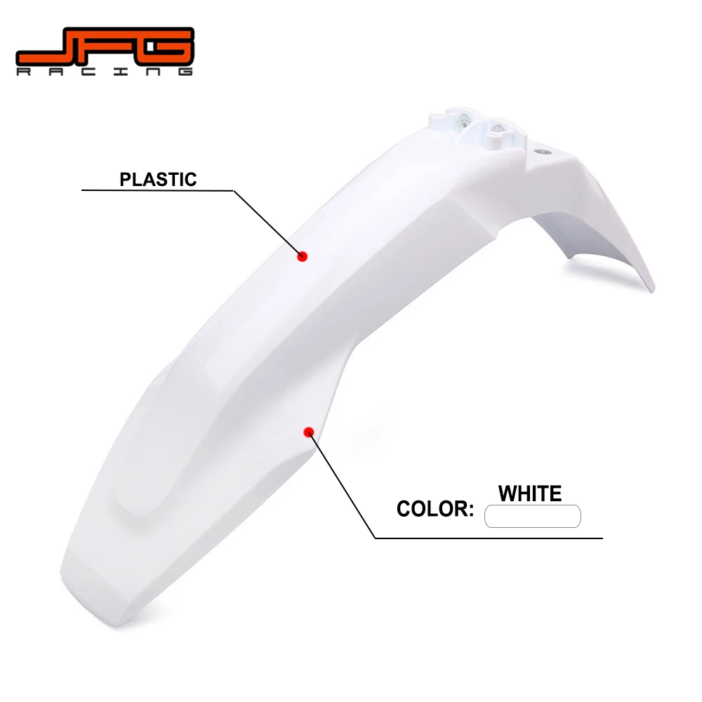 Motorcycle Plastic Front Fender Mud Guard For Husqvarna FC250 FC350 FC450 TC125 TC250 FX350 FX450 FE250 FE350 FE450 TE150 TX FS
Motorcycle Plastic Front Fender Mud Guard For Husqvarna FC250 FC350 FC450 TC125 TC250 FX350 FX450 FE250 FE350 FE450 TE150 TX FS
