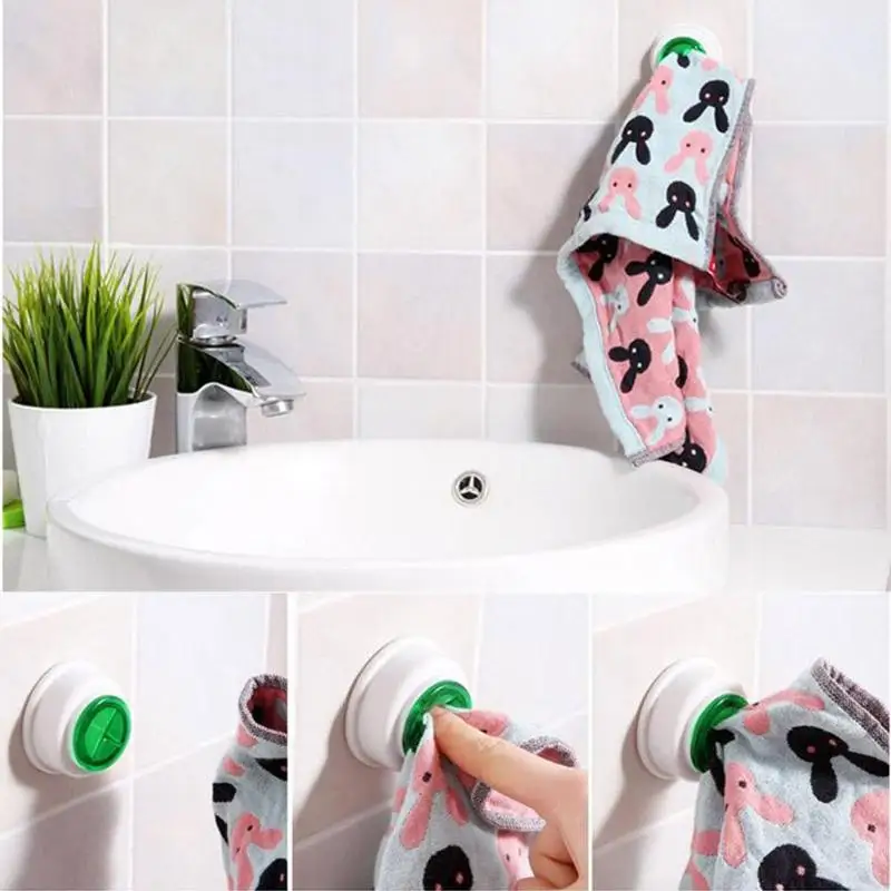 Creative Self-Adhesive Multi Use Cloth Clip Towel Hook | Дом и сад