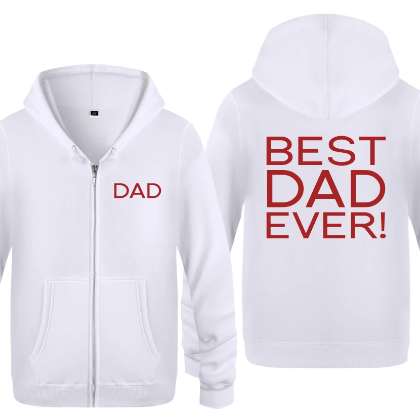 Best Dad Ever Funny Fathers Day Gift Hoodies Men 2018 Men's Fleece Zipper Cardigans Hooded Sweatshirts
Best Dad Ever Funny Fathers Day Gift Hoodies Men 2018 Men's Fleece Zipper Cardigans Hooded Sweatshirts