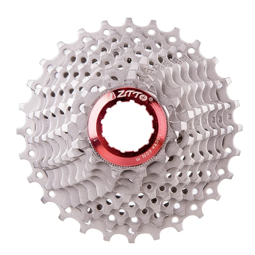 Горячая-Ztto дорожный велосипед кассета Freewheel 9 скоростная S 11-28T велосипедные