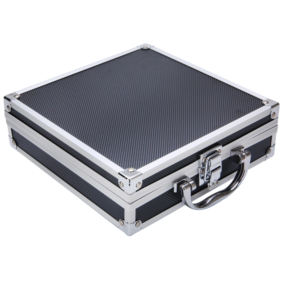 Portable Aluminium Alloy Handheld Tool Box Instrument Storage Suitcase Flight Case Organizer With Sponge | Инструменты