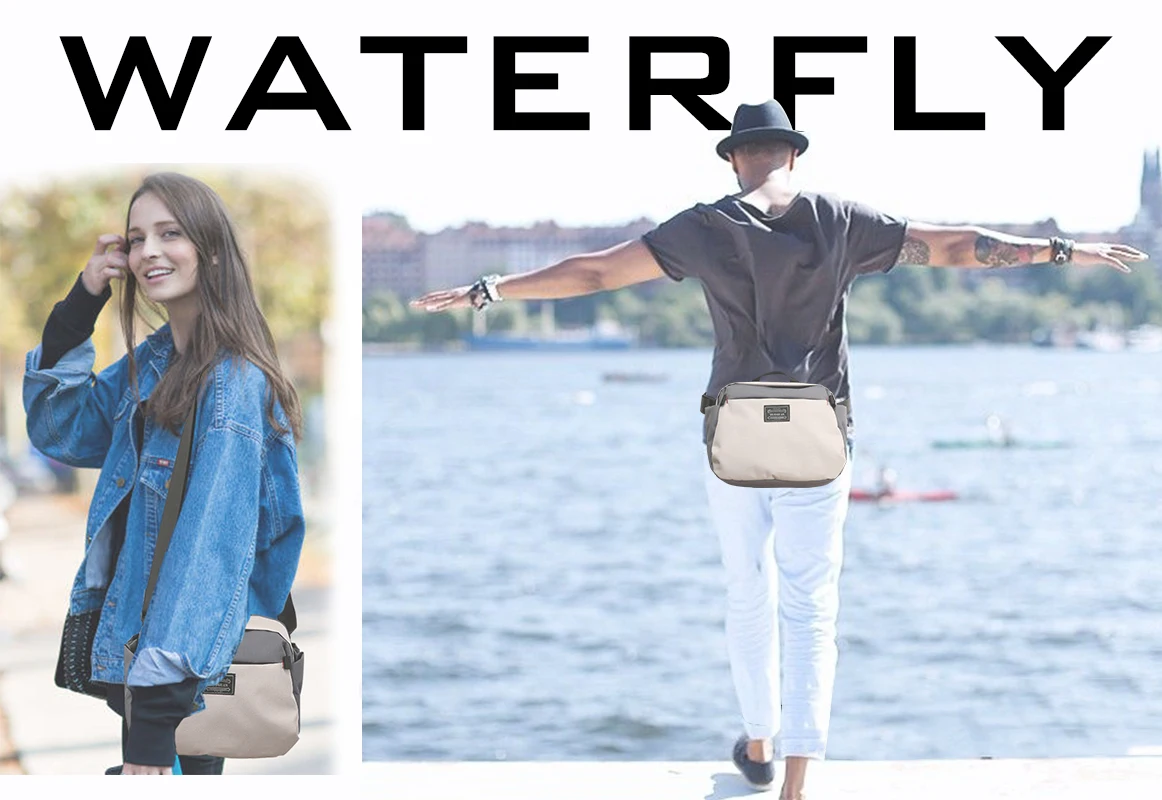 Crossbody Bag Lightweight Resistant Hiking Fanny Pack Casual Outdoor Sport Female Multifunctional Kettle Shoulder Travel | Спорт и