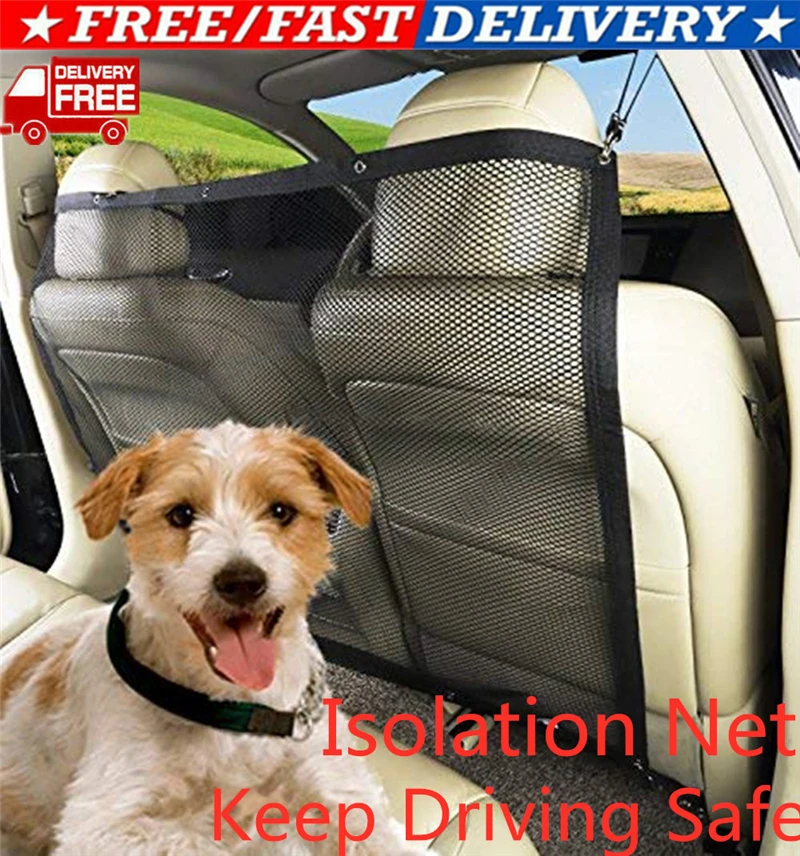 Car Pet Barrier Mesh Dog Car Safety Travel Isolation Net Vehicle Van Back Seat Car Lsolation Net Black Mesh Puppy Stockade
Car Pet Barrier Mesh Dog Car Safety Travel Isolation Net Vehicle Van Back Seat Car Lsolation Net Black Mesh Puppy Stockade