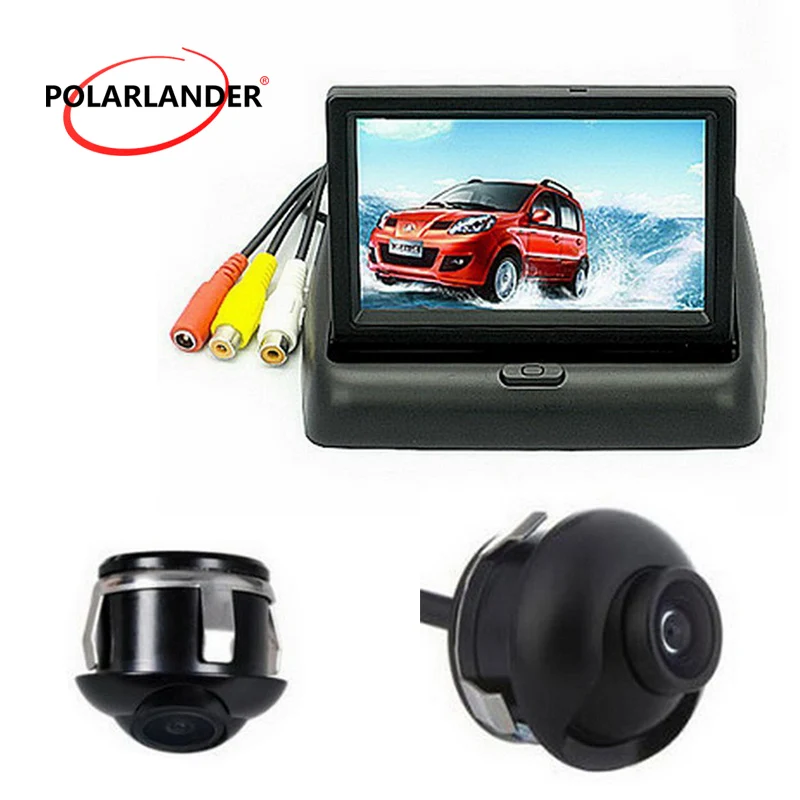 TFT 4.3 Inch Car Parking Monitor 12V For HD 360 CCD Car Parking Camera Reverse Backup 2 Video
TFT 4.3 Inch Car Parking Monitor 12V For HD 360 CCD Car Parking Camera Reverse Backup 2 Video