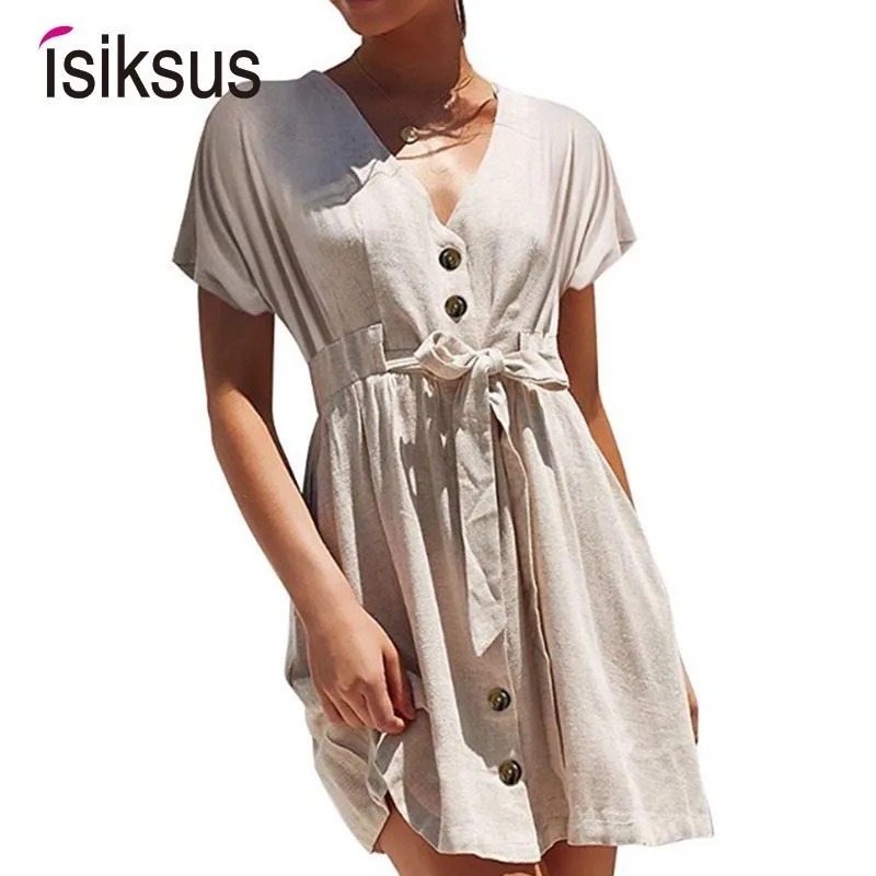 Isiksus Vintage Linen Summer Dress Women Cotton Dress Women Summer Casual Elegant Short Sleeve Ladies Dresses For Women DR199
Isiksus Vintage Linen Summer Dress Women Cotton Dress Women Summer Casual Elegant Short Sleeve Ladies Dresses For Women DR199