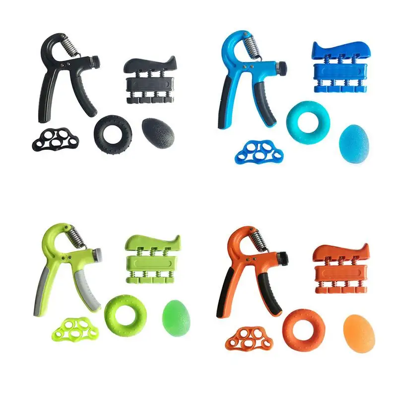 Hand Grip Adjustable Strengthener Forearm Grip Workout Kit Fitness Accessories Muscle Training Gripper Multiple Grip Ring Ball
Hand Grip Adjustable Strengthener Forearm Grip Workout Kit Fitness Accessories Muscle Training Gripper Multiple Grip Ring Ball