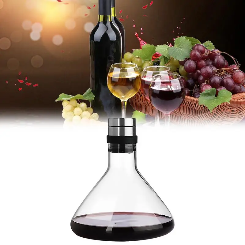 Wine Decanter Lead-Free Wine Aerator For Enhanced Flavor 1000ml Carafe Made Of Crystal Glass For Wine Enthusiasts
Wine Decanter Lead-Free Wine Aerator For Enhanced Flavor 1000ml Carafe Made Of Crystal Glass For Wine Enthusiasts